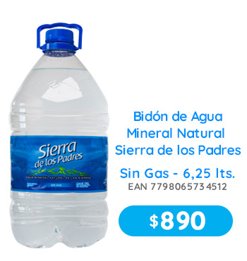 Bidón SDLP de 6.25 litros que participa dentro de Precios Justos
